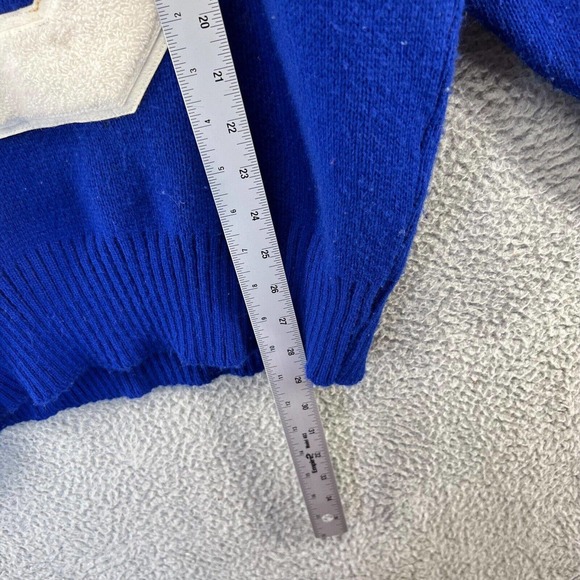 Vintage Catholic Central Sweater Men's 48 Band Varsity Clarinet Shamrocks 94 90s - Picture 8 of 14